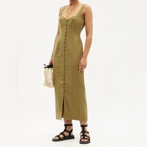 Marta Hoffman Angelica Buttoned Midi Dress